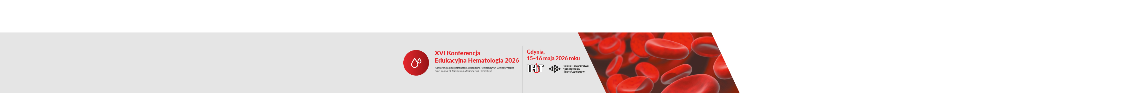 XVI Konferencja Edukacyjna Hematologia 2026
